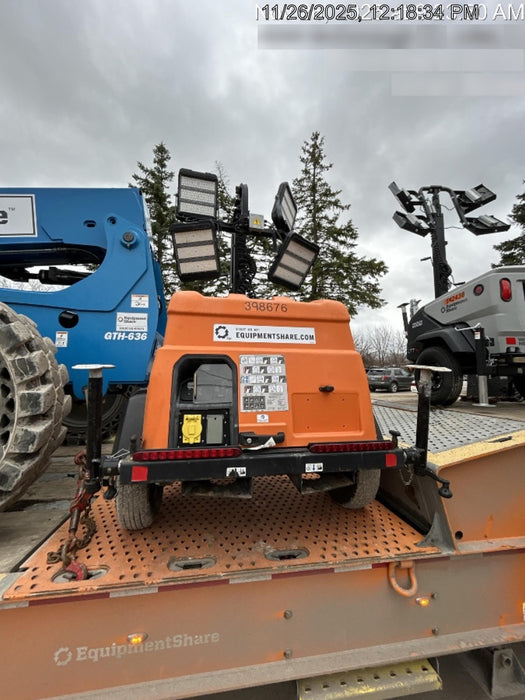 2024 Generac MLT2 Diesel, Flex Switch 120V Input, Powerzone Controller, 
(4) 320W LED Lights, 4kW Generator, 39.9 Gal Fuel Tank, 2" Ball, T3