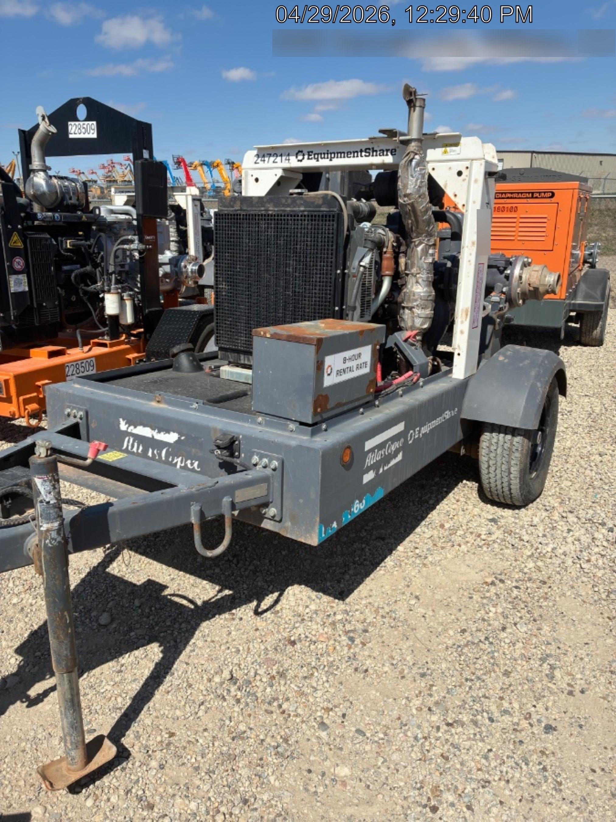 2022 ATLAS COPCO PAC F66 KD