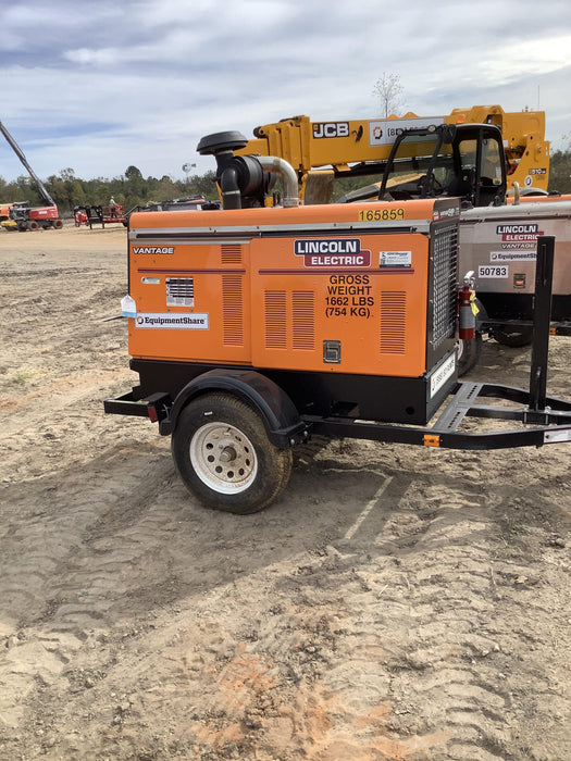 2021 Lincoln Electric Vantage 549X Ready Pak 3, ORANGE (includes trailer, cable rack, fender light kit)