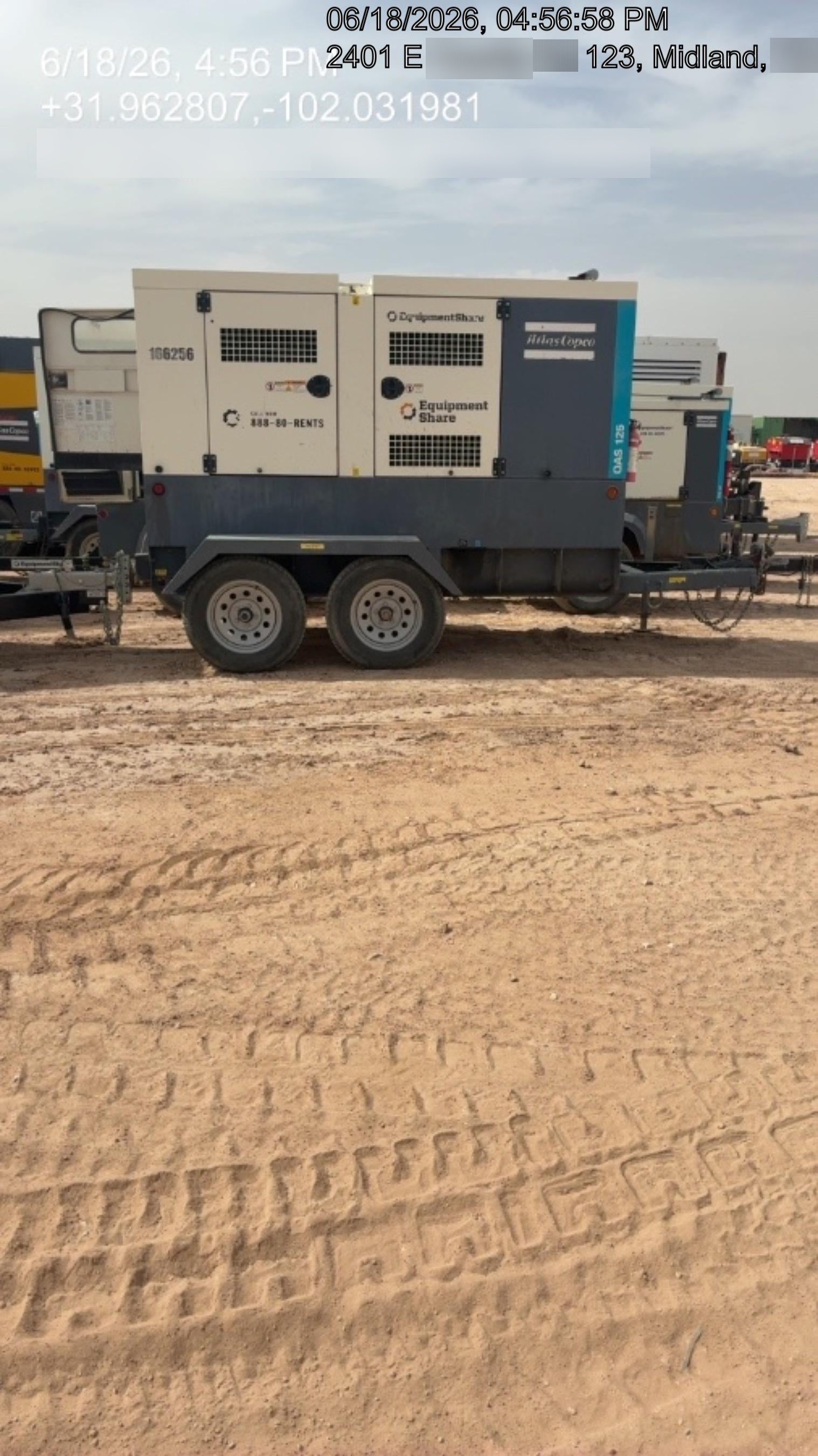 2021 ATLAS COPCO QAS 125