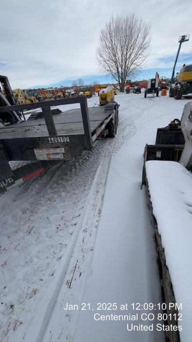 2025 TEXAS PRIDE TRAILERS 21' Lowboy Gravity Tilt Bed 14K Bumper Pull Trailer