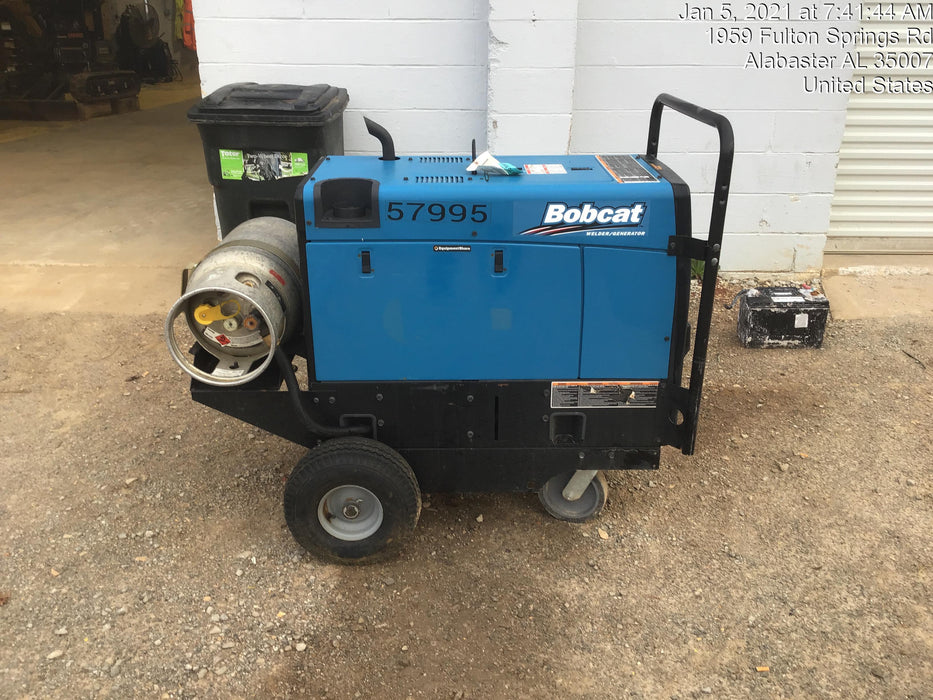 2020 Miller Electric BOBCAT 250 951600 PKG-250 amp Propane Welder, Standard w/Running Gear, Bracket, Hose w/None