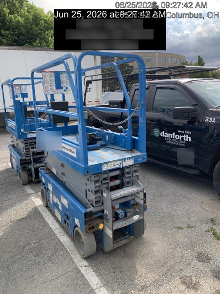 2019 Genie GS-1930 Fixed Rails with Chain Entry