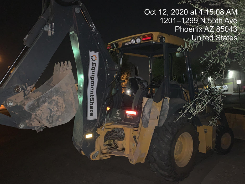 2020 John Deere 310LEP - Extendable Stick Canopy, 4WD, Extendable Stick, Pilot Controls, 2 Way Hydraulics, TAG Manual QC