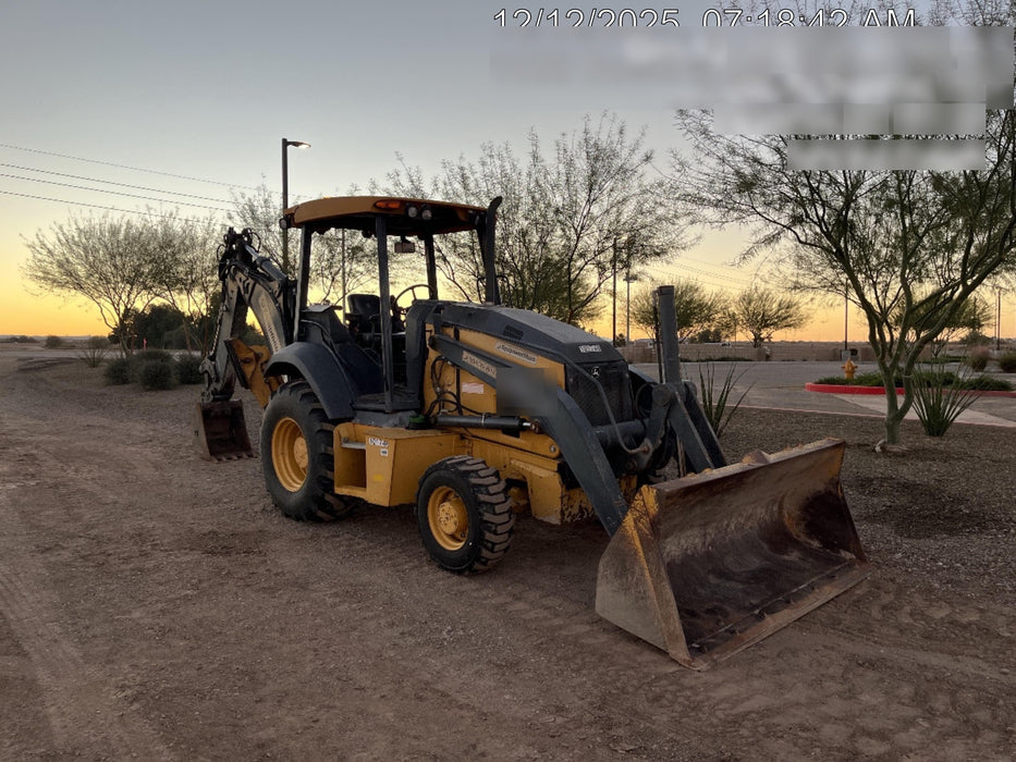 2020 John Deere 310LEP - Extendable Stick Canopy, 4WD, Extendable Stick, Pilot Controls, 2 Way Hydraulics, TAG Manual QC