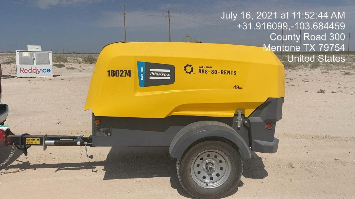 2021 ATLAS COPCO XAS188 CWK