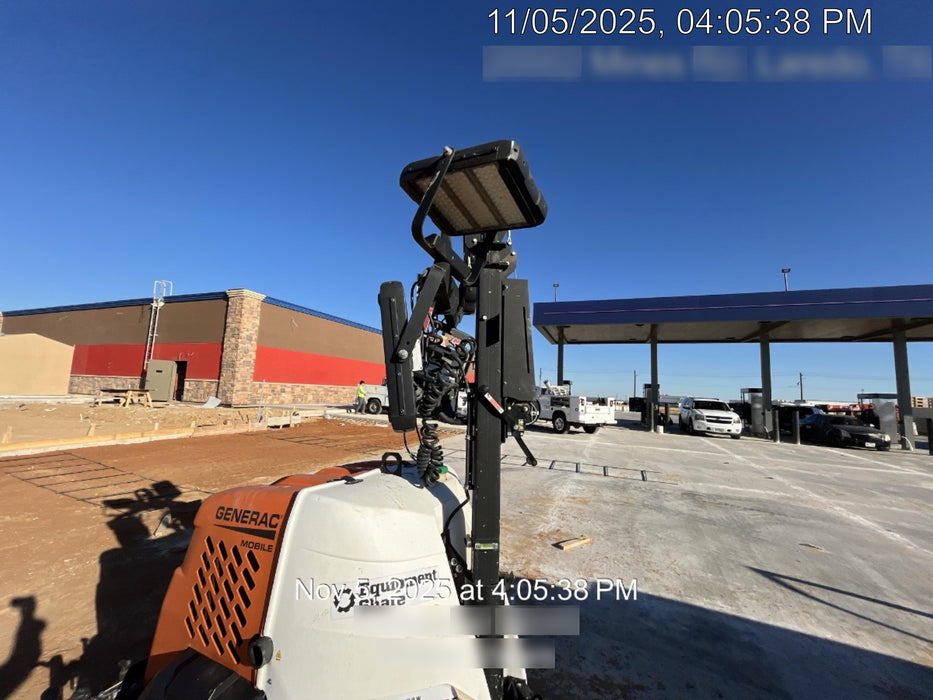 2024 Generac MLT2 Diesel, Flex Switch 120V Input, Powerzone Controller, 
(4) 320W LED Lights, 4kW Generator, 39.9 Gal Fuel Tank, 2" Ball, T3