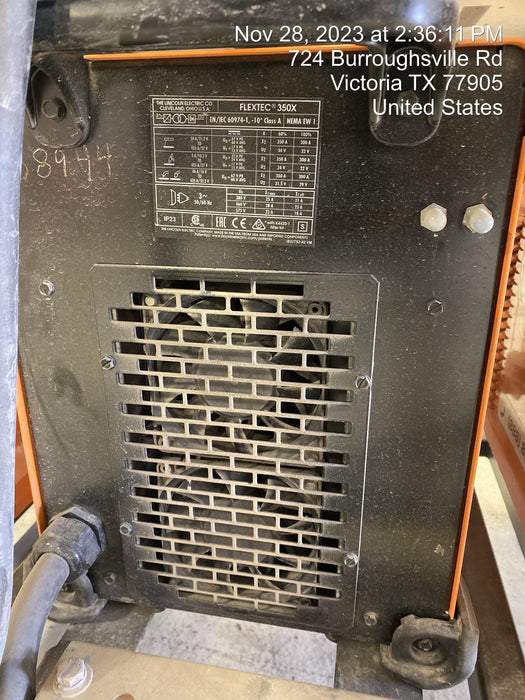 2021 LINCOLN ELECTRIC FLEXTEC 350X