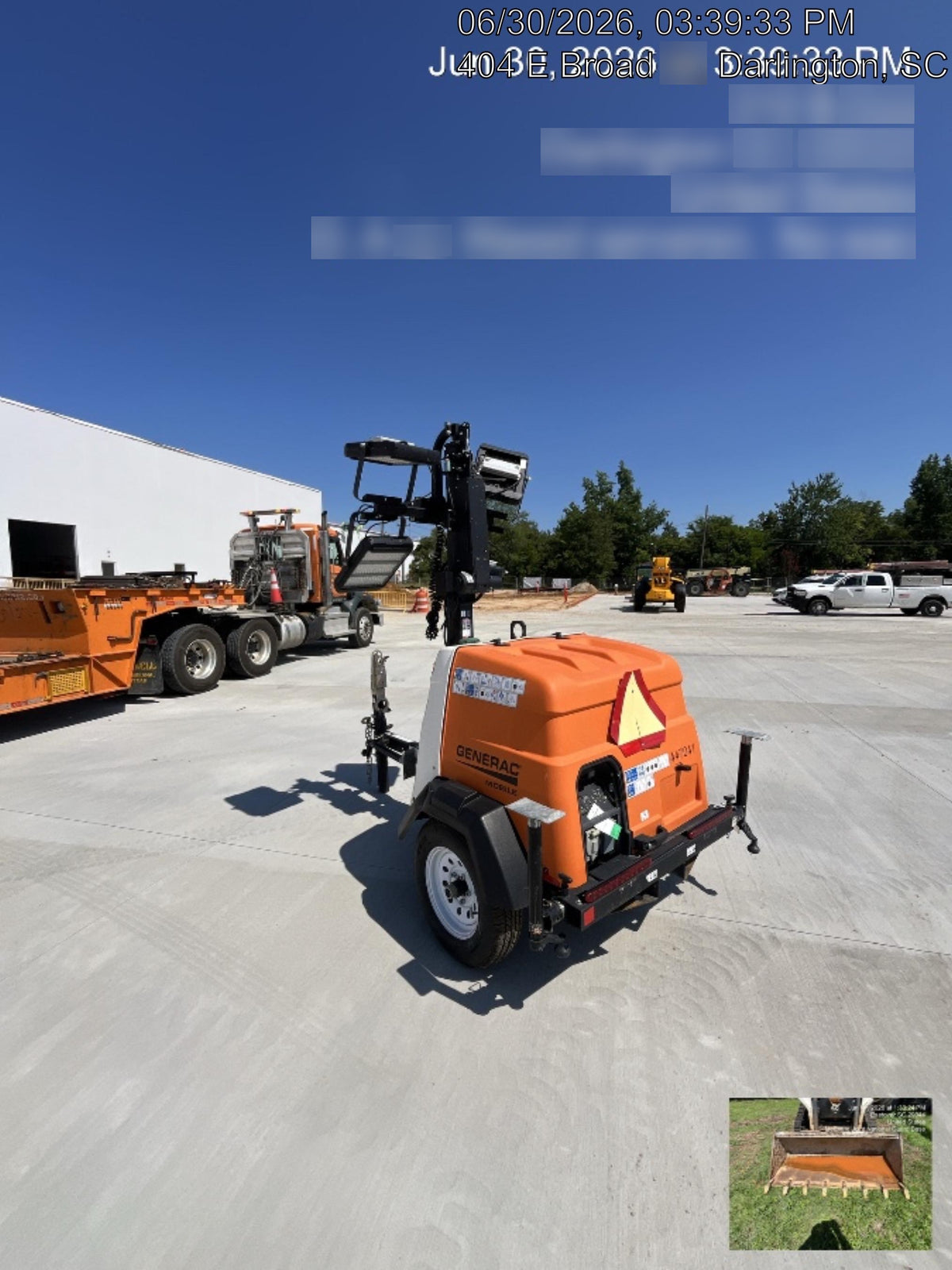 2024 Generac MLT6SKDS-STD4 ELEC WINCH Diesel, Electric Winch Mast, Powerzone Controller, (4) 320W LED Lights, 4kW Generator, 39.9 Gal Fuel Tank, 2" pintle, T3