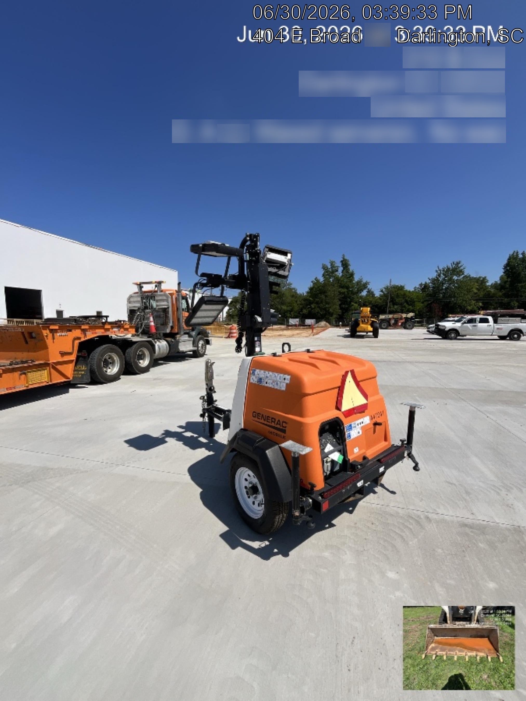 2024 Generac MLT6SKDS-STD4 ELEC WINCH Diesel, Electric Winch Mast, Powerzone Controller, (4) 320W LED Lights, 4kW Generator, 39.9 Gal Fuel Tank, 2" pintle, T3