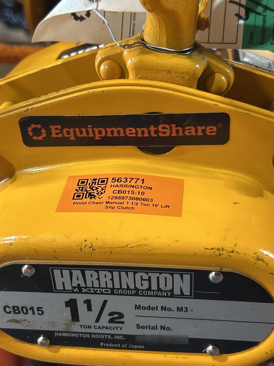 2025 HARRINGTON CB015-10