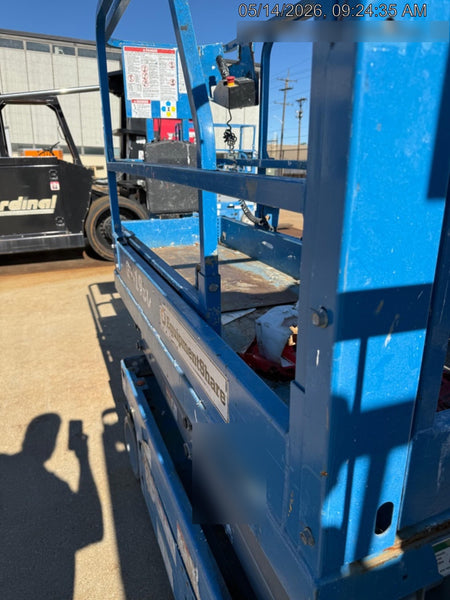 2020 Genie GS-1930 Solid Non Marking Tires, Beacon, Folding rails with half height swing gate
