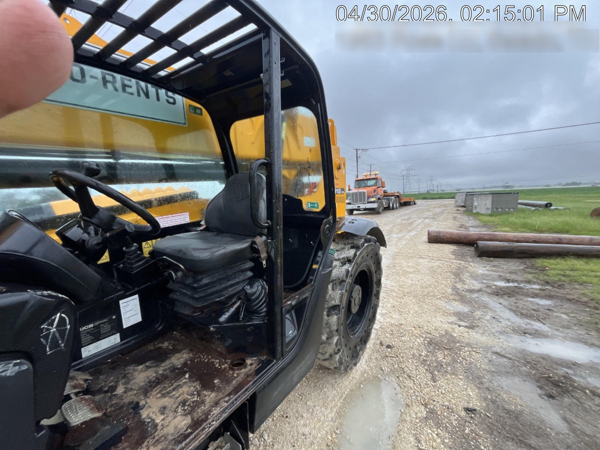 2020 JCB 512-56 Canopy, 74Hp, Solid Tires, Work Lights, Beacon, Aux Hydraulics, Back up Alarm, Lifting Eye, ES Decals