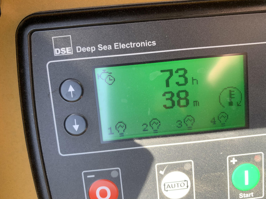 2022 Allmand NLV3GR (4) LED Light Fixture 350W, 23' Vertical Mast, 3kW Prime, Towable, Deep Sea L401, Leveling Jacks, Yanmar T4F 5.8hp