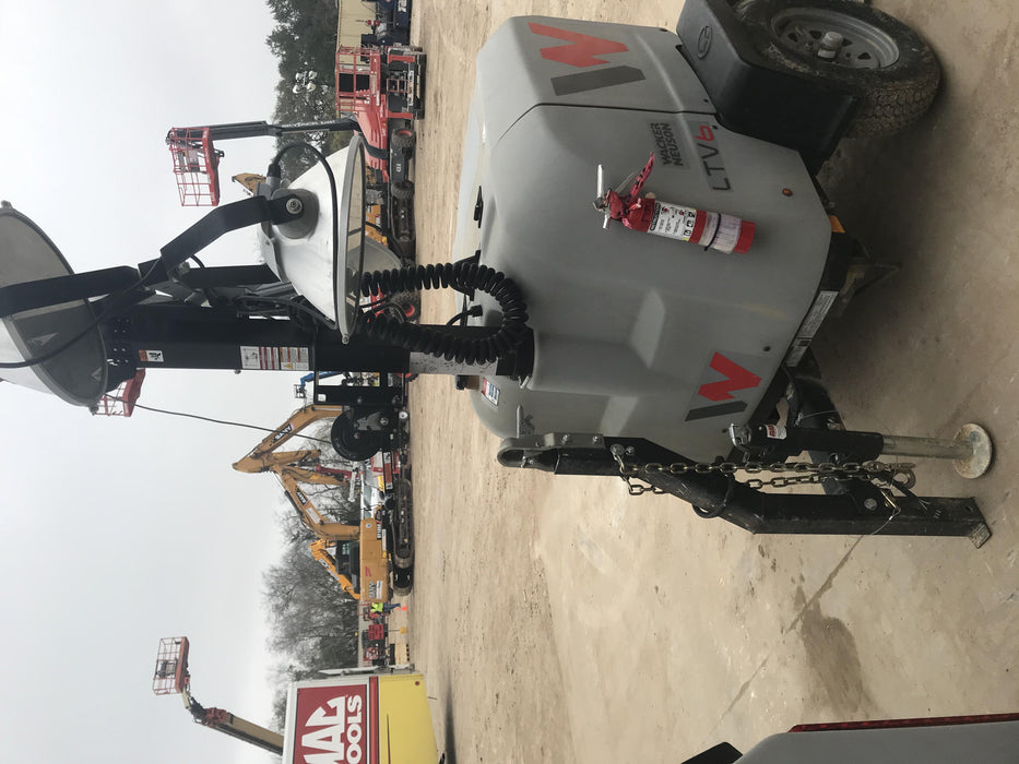 2018 Wacker Neuson LTV6K-MH Wacker Neuson LTV6K Mobile Light Tower w/Fuel Level Sensor Installed