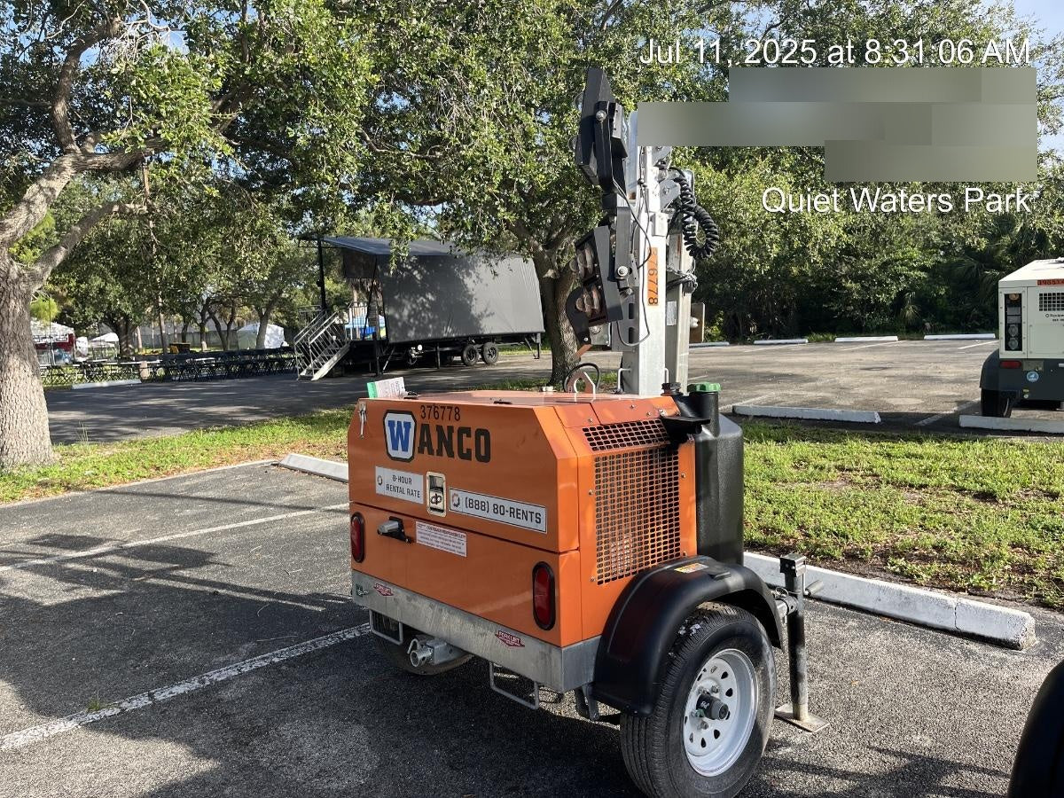 2023 Wanco WLTT-4MM4K Diesel, Deep Sea Controller, Shore Power Plug, Auto Start, (4) 350W LED Floodlights, 4kW Generator, 60 Gal Fuel Tank, 2" Ball, T3