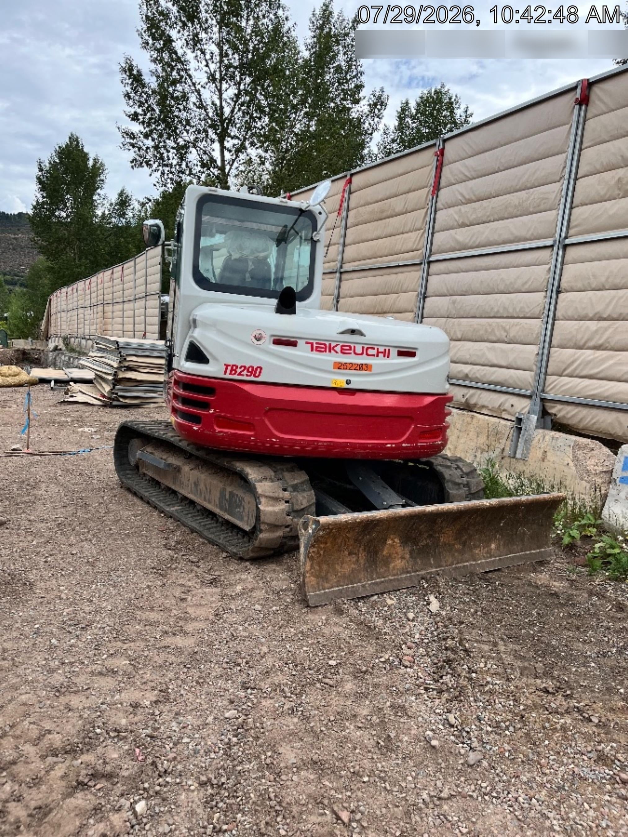 2022 TAKEUCHI TB290-CR