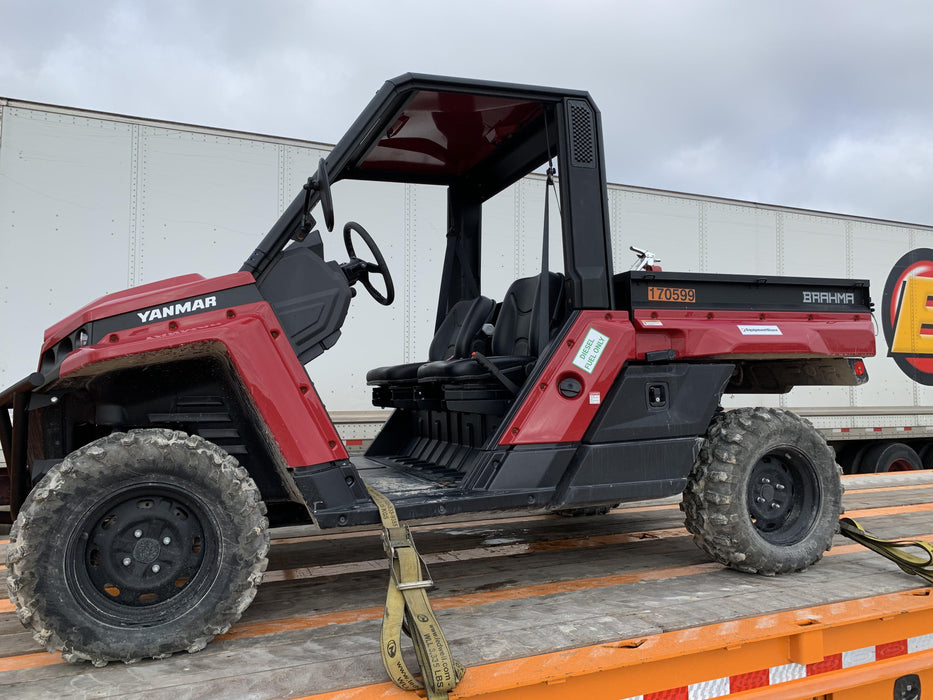 2021 Yanmar YU1000 Canopy, Steel Wheel, Poly WindShield, Beacon, Backup Alarm