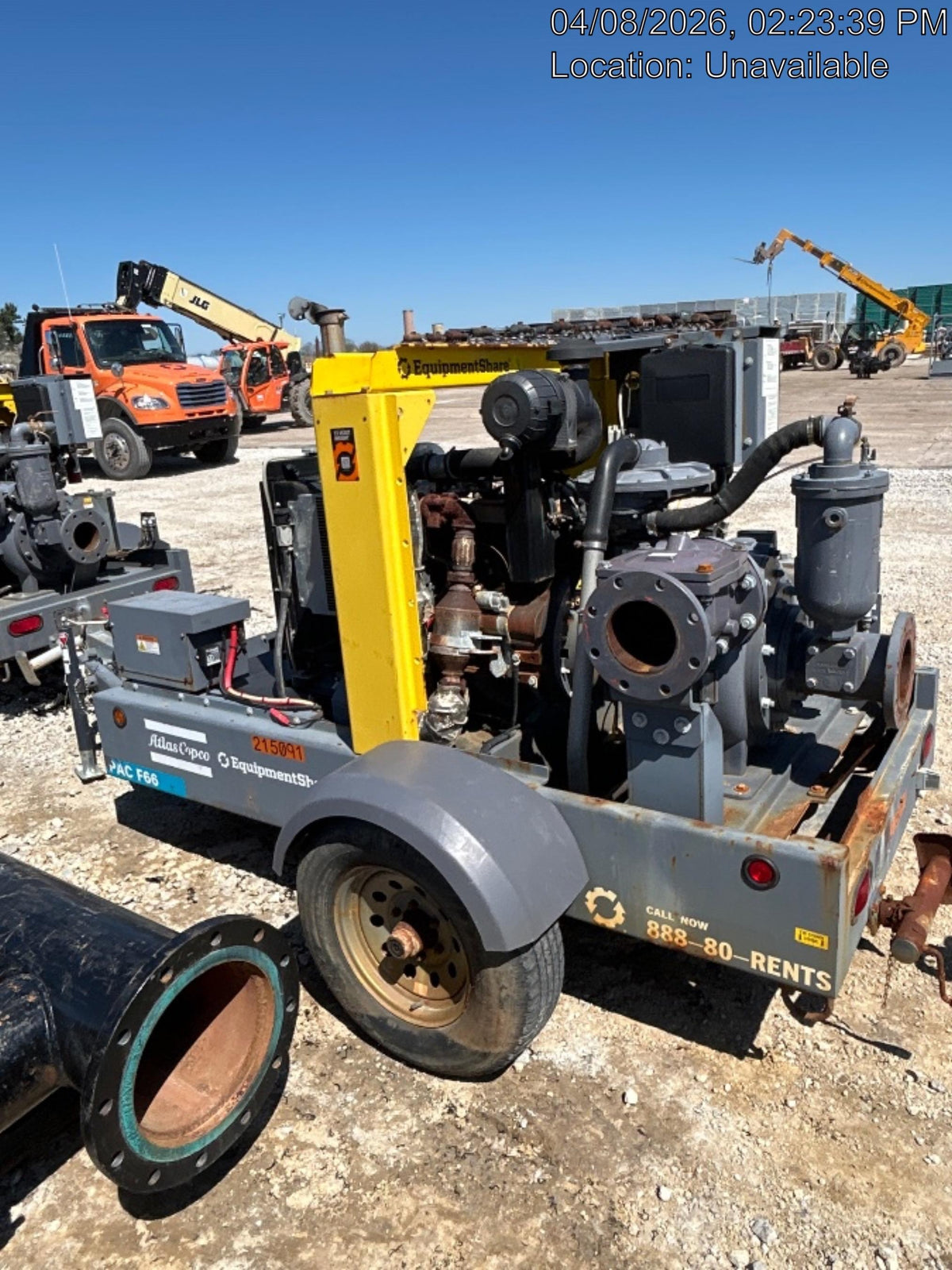 2022 ATLAS COPCO PAC F66 KD