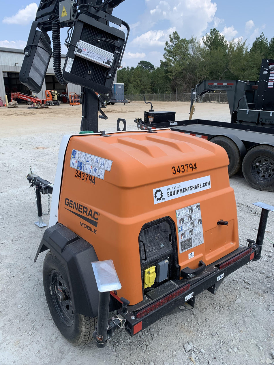 2023 Generac MLT2 Diesel, Flex Switch 120V Input, Powerzone Controller, (4) 320W LED Lights, 4kW Generator, 39.9 Gal Fuel Tank, 2" Ball, T3