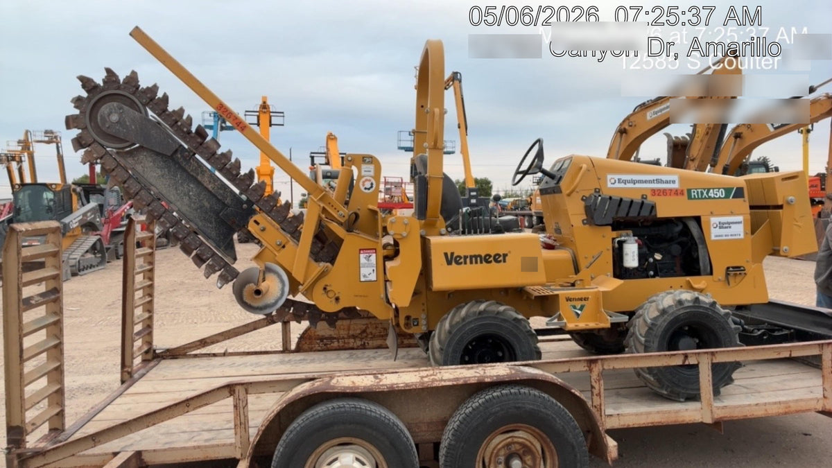 2023 VERMEER RTX450