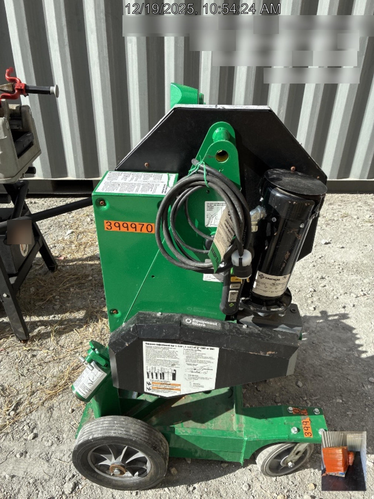 2023 GREENLEE 854DX