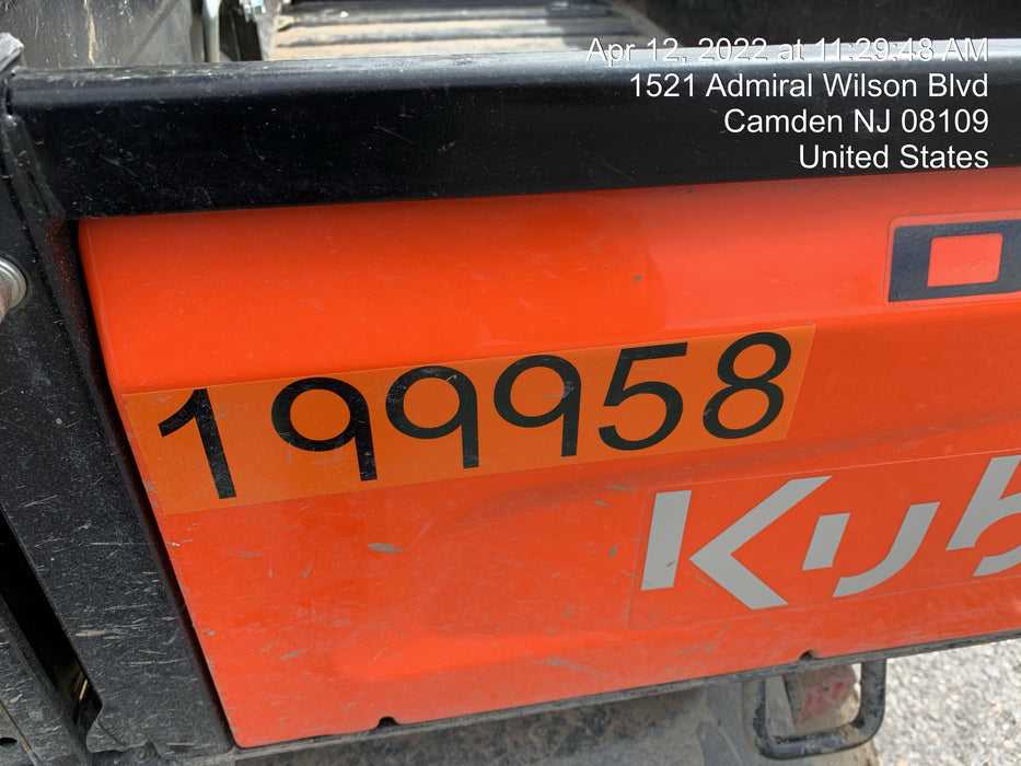 2022 Kubota RTV-X1140W-H Plastic Canopy, Windshield Acrylic Clear, LED Strobe Light, Wire Harness Kit, Back up Alarm