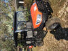 Kubota RTV-X1140W-H 4wd Utility Cart, 4 Seat, Diesel, LED Strobe, Windshield Tempered Glass, Plastic Canopy, Wire Harness Kit, Backup Alarm