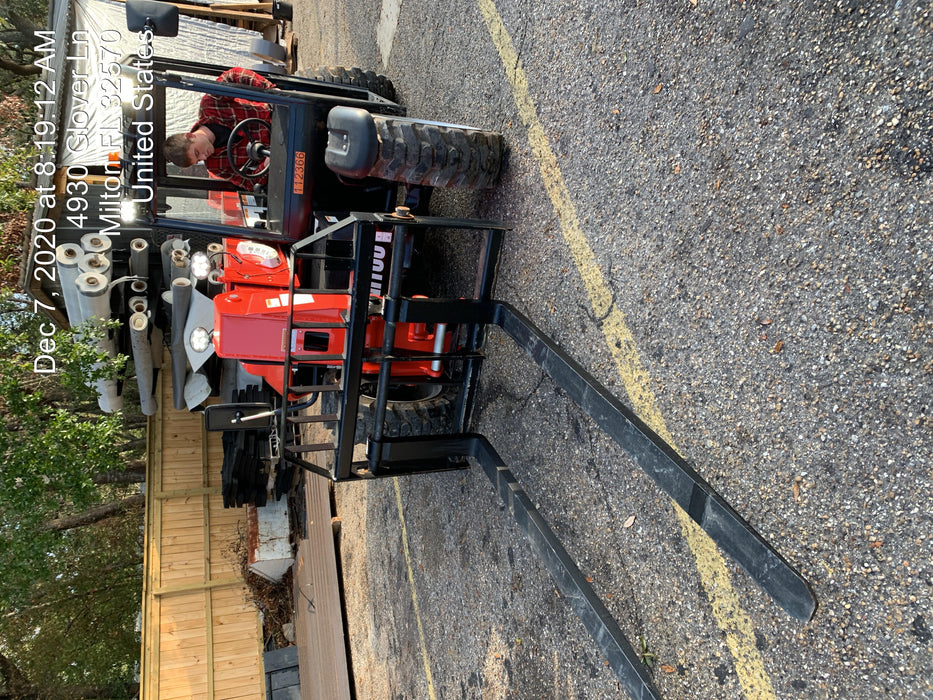 2020 Manitou MTA5519 Canopy, Solid Tires, Work Lights, Beacon, Aux Hydraulics, Back up Alarm, Mirrors, ES Keypad