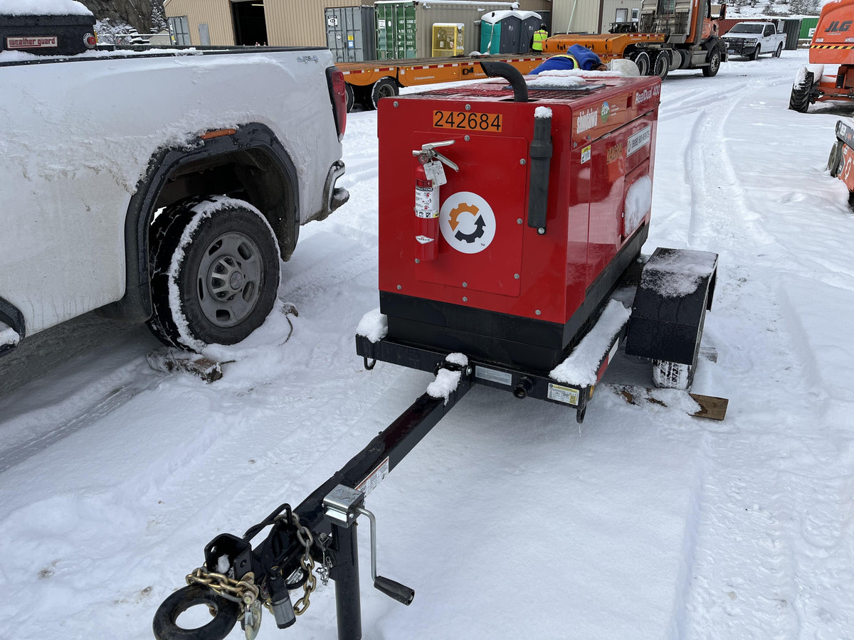 2022 Shindaiwa DGW400MDL Kubota D902 Engine, 23 HP, Dual Op Welder, Wire, Arc, Droop Stick, Tig, and CC Stick Functionality, Simulphase, 3 Phase and 1 Phase Gen Output, Single Axle NB Trlr, Slr Trckl Chrg 12V 12W, Fire Ext