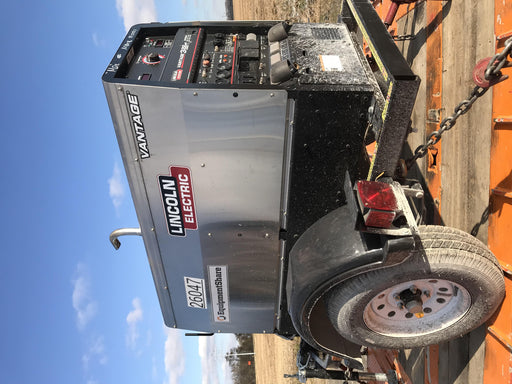 2019 Lincoln Electric Vantage 322 Lincoln Vantage 322 Welder w/Trailer, Light Kit, Cable Rack