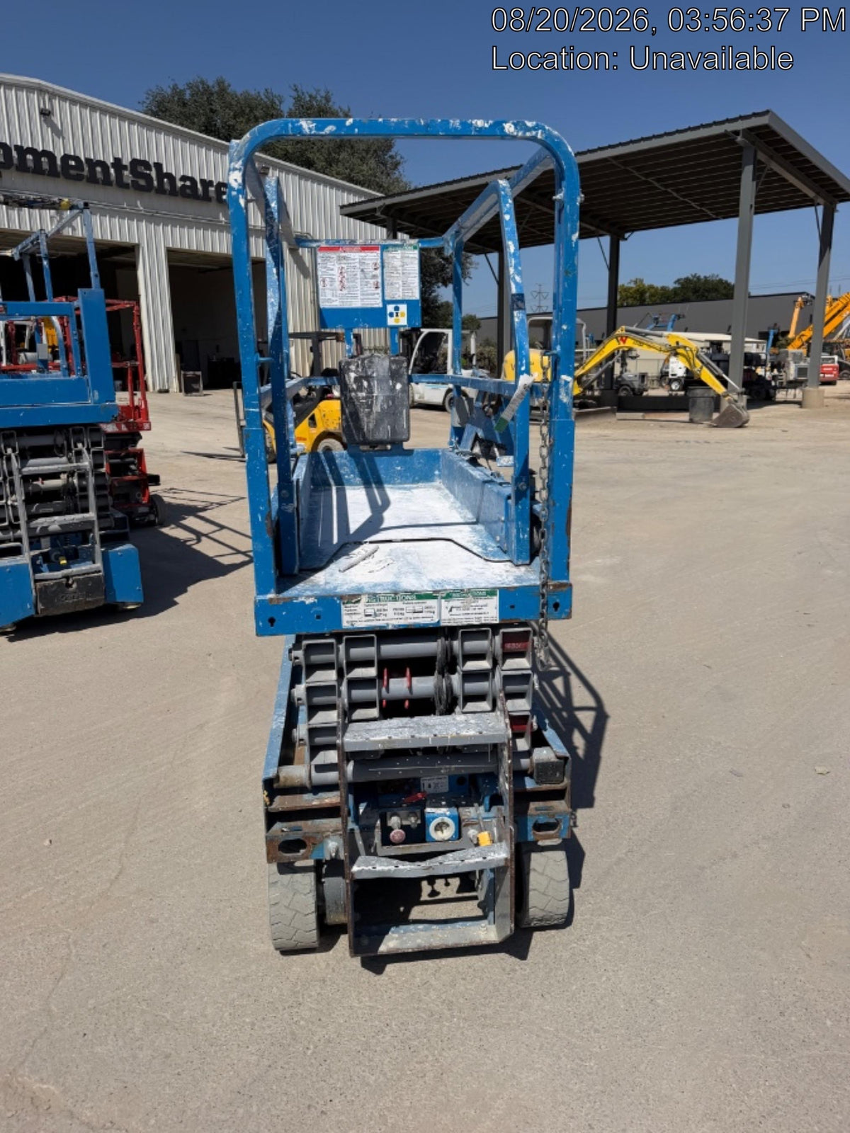 2019 Genie GS-1930 Fixed Rails with Chain Entry