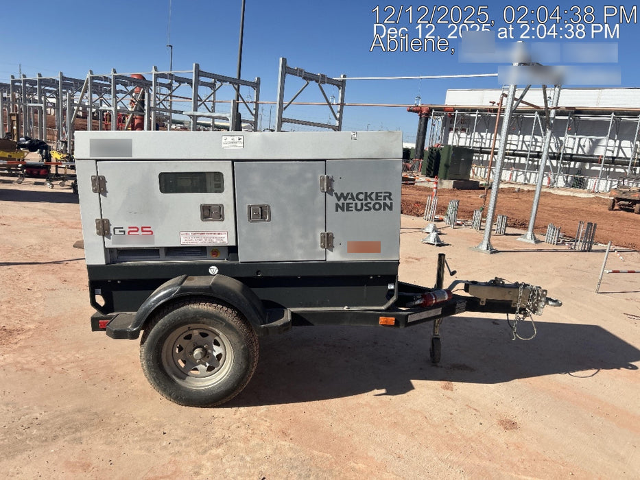 2018 WACKER NEUSON G25