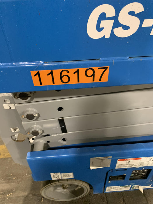 2020 Genie GS-1930 Solid Non Marking Tires, Beacon, Folding rails with half height swing gate