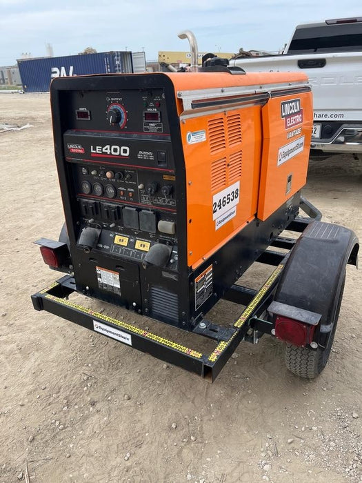 2022 Lincoln Electric LE400 Kubota V1505, Trlr, Cable Rack, Light Kit, ES Decals, T3