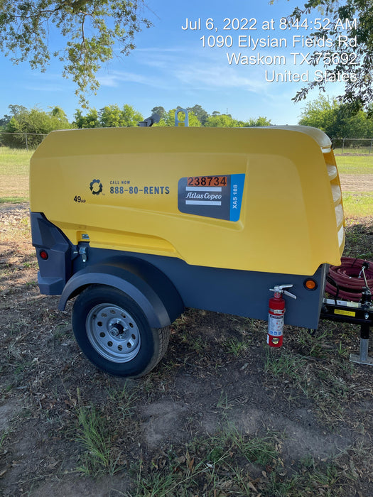 2022 ATLAS COPCO XAS188 CWK