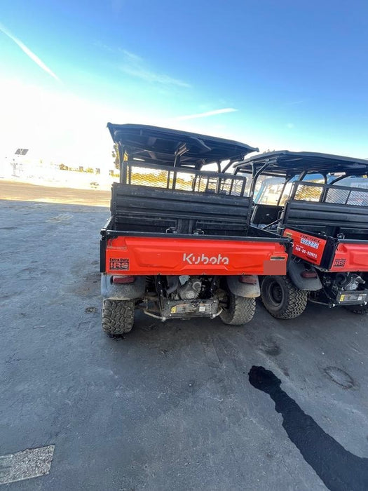 Kubota RTV-X1140W-H Plastic Canopy, Windshield Acrylic Clear, LED Strobe Light, Wire Harness Kit, Back up Alarm