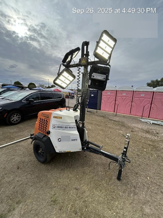 2024 Generac MLT2 Diesel, Flex Switch 120V Input, Powerzone Controller, 
(4) 320W LED Lights, 4kW Generator, 39.9 Gal Fuel Tank, 2" Ball, T3