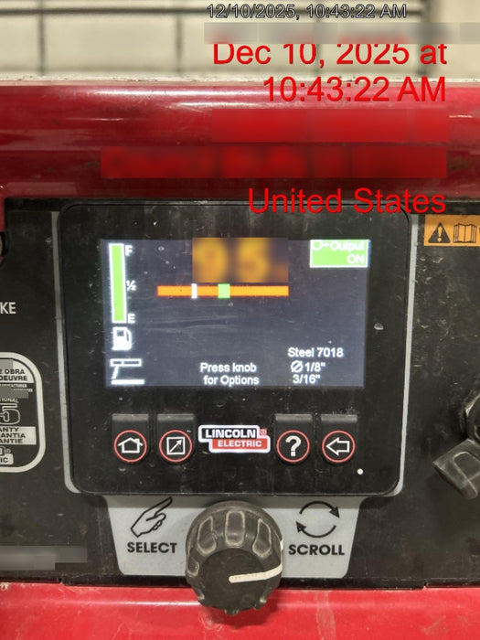 2023 LINCOLN ELECTRIC Ranger 260MPX