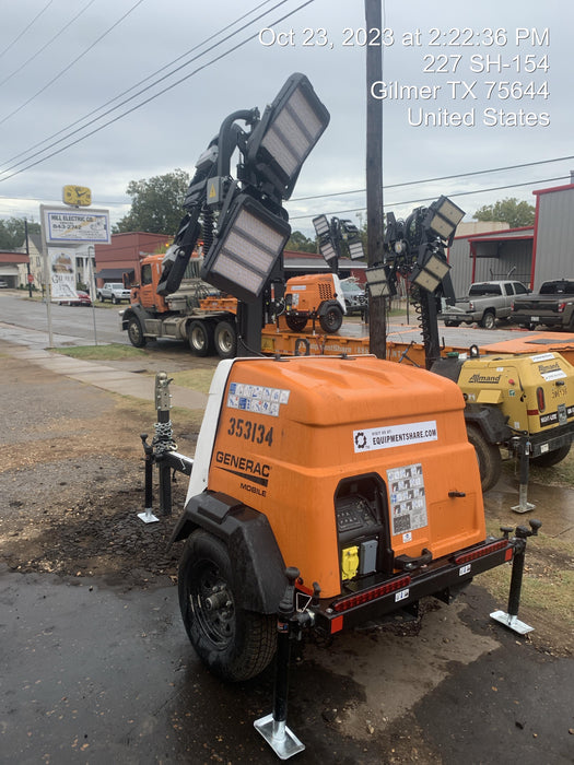 2023 Generac MLT2 Diesel, Flex Switch 120V Input, Powerzone Controller, (4) 320W LED Lights, 4kW Generator, 39.9 Gal Fuel Tank, 2" Ball, T3