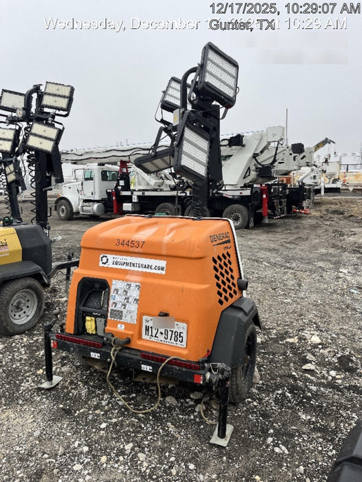 2023 Generac MLT2 Diesel, Flex Switch 120V Input, Powerzone Controller, (4) 320W LED Lights, 4kW Generator, 39.9 Gal Fuel Tank, 2" Ball, T3