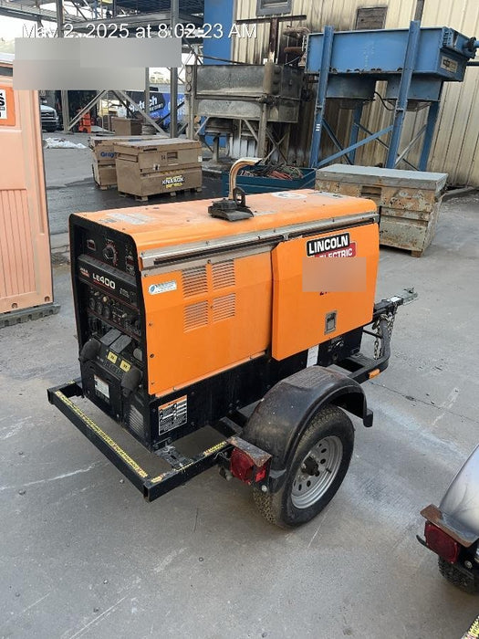 2022 Lincoln Electric LE400 Kubota V1505, Trlr, Cable Rack, Light Kit, ES Decals, T3