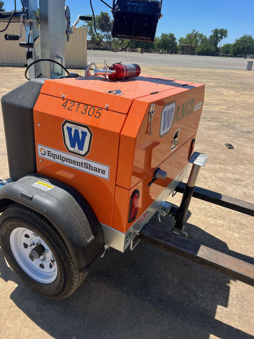 2024 Wanco WLTT-4MM4K Diesel, Deep Sea Controller, Shore Power Plug, Auto Start, (4) 350W LED Floodlights, 4kW Generator, 60 Gal Fuel Tank, 2" Ball, T3