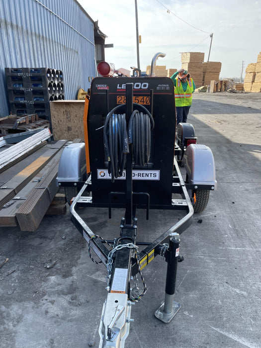 2022 Lincoln Electric LE400 Kubota V1505, Trlr, Cable Rack, Light Kit, ES Decals, T3