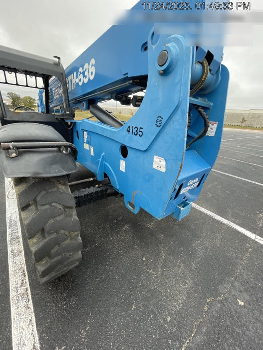 2017 Genie GTH-636 Genie GTH636 Telehandler, 48" Carriage, Solid Tires