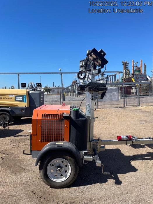 2023 Wanco WLTT-4MM4K Diesel, Deep Sea Controller, Shore Power Plug, Auto Start, (4) 350W LED Floodlights, 4kW Generator, 60 Gal Fuel Tank, 2" Ball, T3