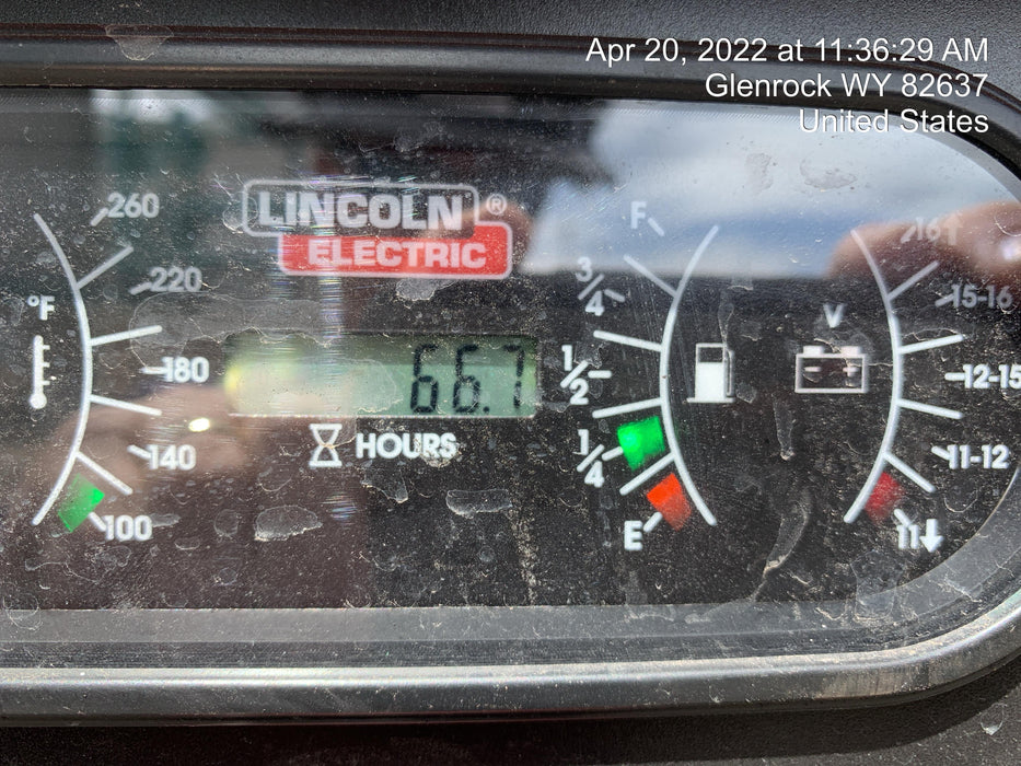 2021 Lincoln Electric Vantage 549X Ready Pak 3, ORANGE (includes trailer, cable rack, fender light kit)