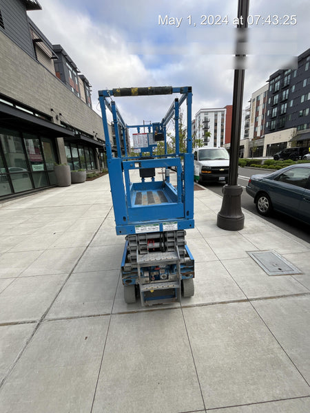 2020 Genie GS-1930 Solid Non Marking Tires, Beacon, Folding rails with half height swing gate, Telematics