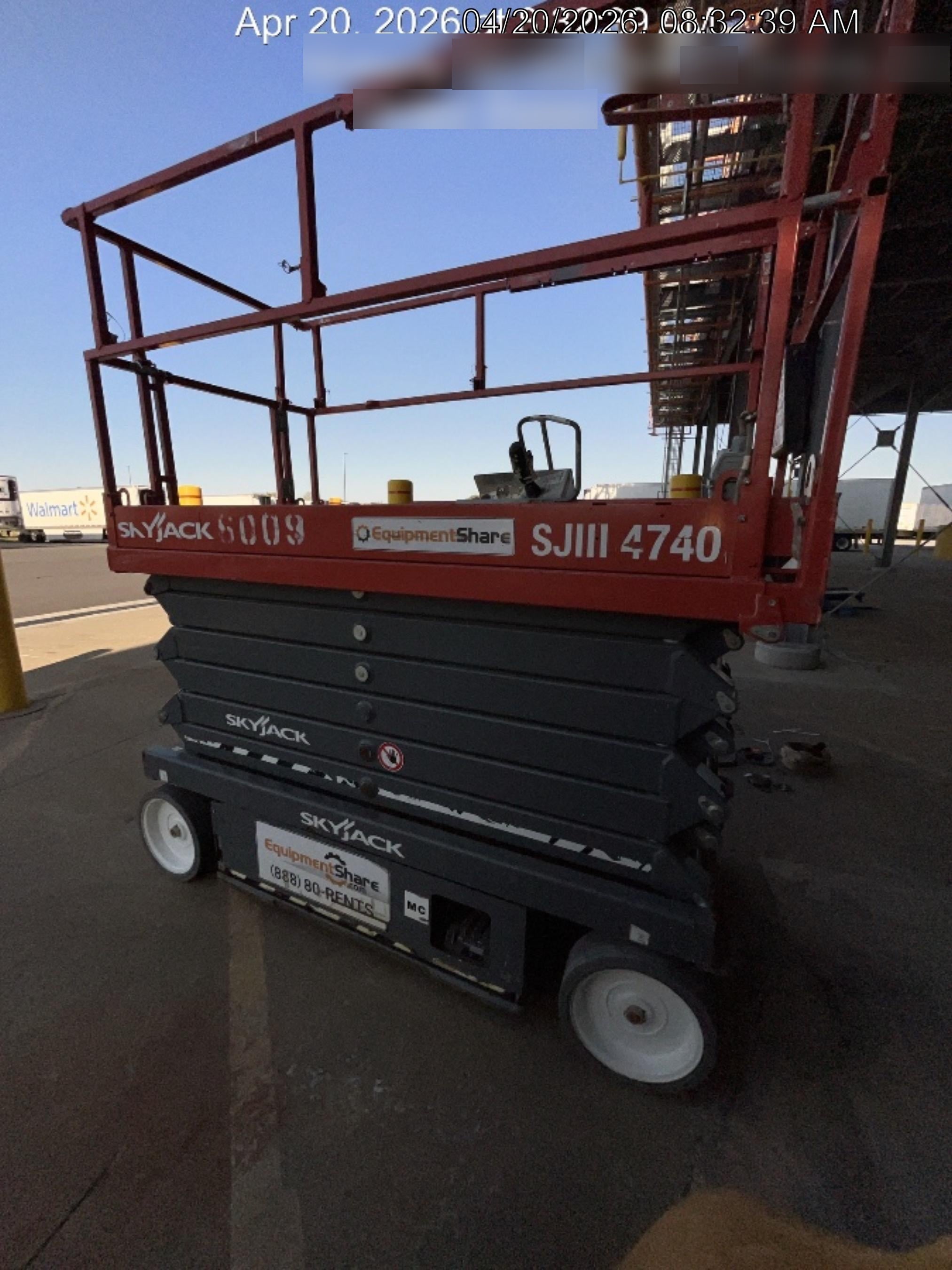 2017 Skyjack SJIII-4740 Skyjack SJ4740, Extended Warranty 5yr/5k hr