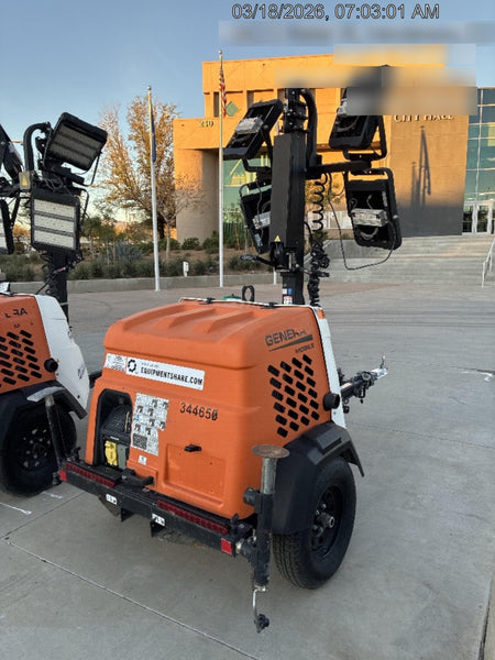 2023 Generac MLT2 Diesel, Flex Switch 120V Input, Powerzone Controller, (4) 320W LED Lights, 4kW Generator, 39.9 Gal Fuel Tank, 2" Ball, T3
